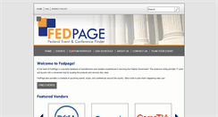 Desktop Screenshot of fedpage.com